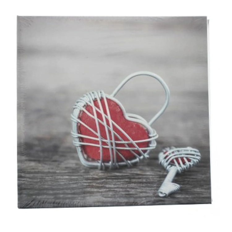 Fotoalbum Hama memo RUSTICO METAL HEART, 10x15/200