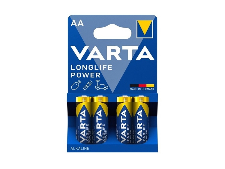Varta LONGLIFE POWER Alkaline, 4ks AA (LR6)