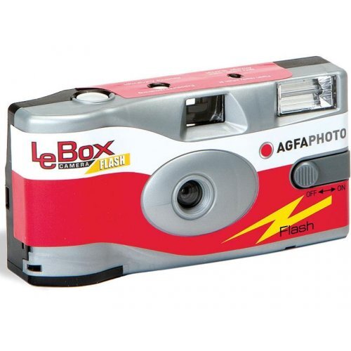 Agfa LeBox Flash 400/27 - jednorázový fotoaparát