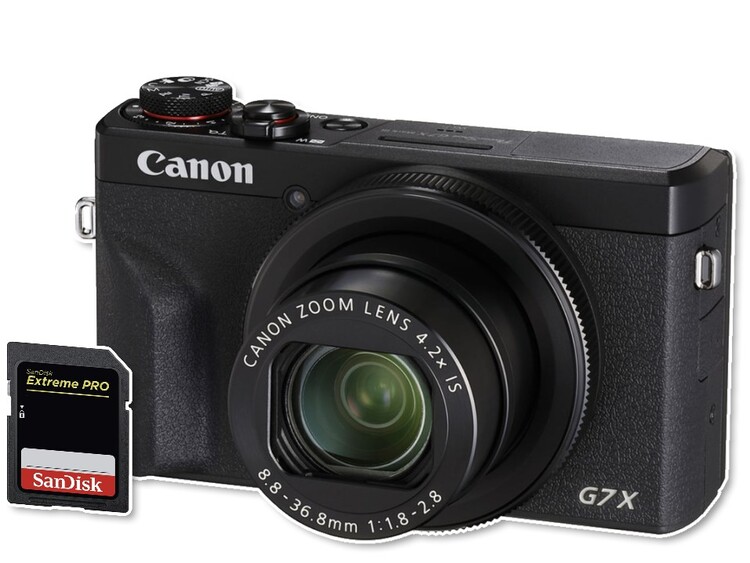 Canon PowerShot G7 X Mark III černý + 128GB karta Extreme PRO