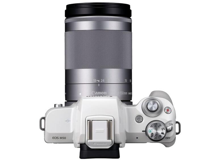 Canon EOS M50 bílý + 18-150mm IS STM