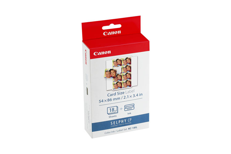 Canon SELPHY KC-18IL - inkoustová kazeta s mini fotoštítky