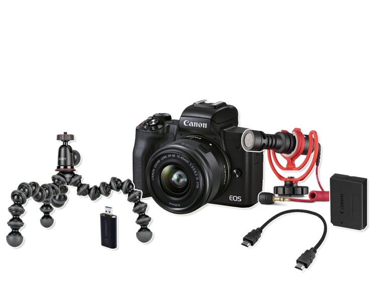 Canon EOS M50 Mark II Premium Live Stream kit