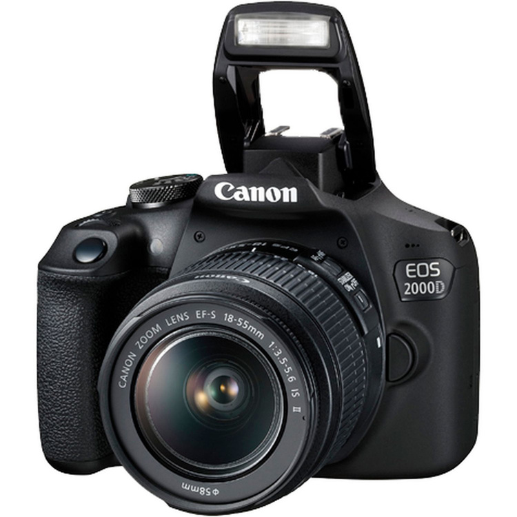 Canon EOS 2000D + 18-55mm DC + 75-300mm DC