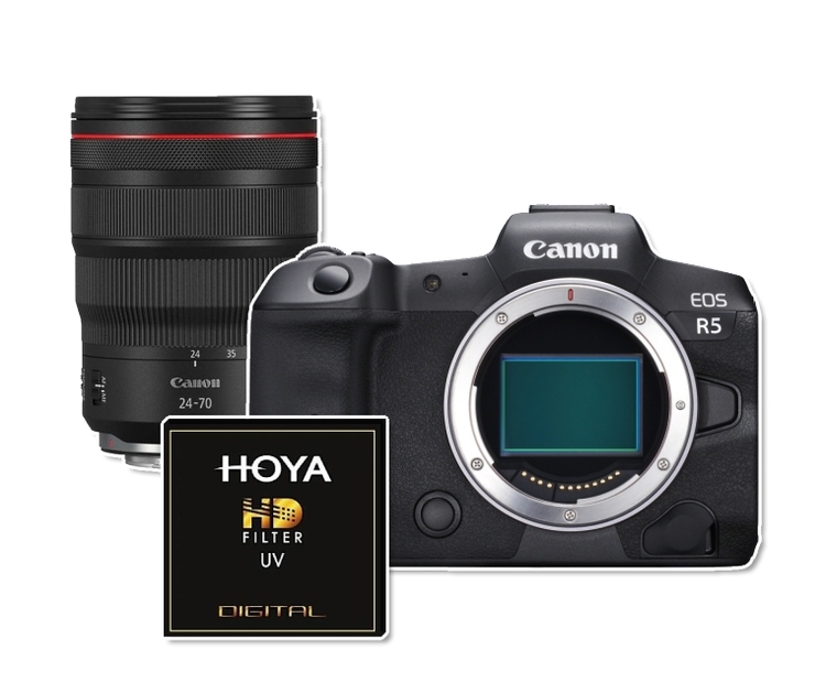 Canon EOS R5 + RF 24-70mm f/2.8 L IS USM + HD UV filtr