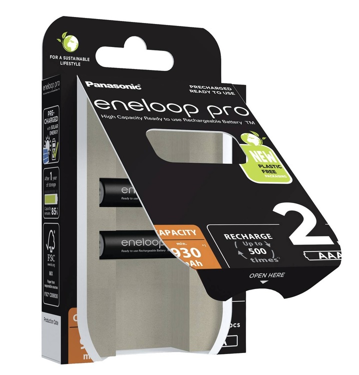 Panasonic Eneloop Pro AAA 930 mAh (ecco) - 2 kusy