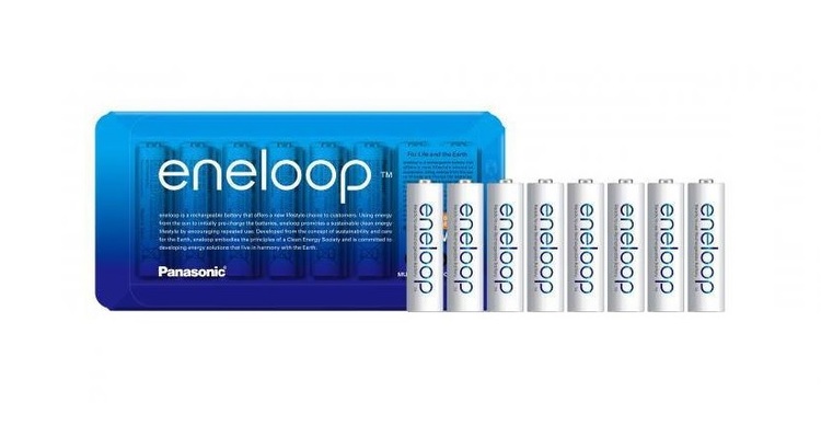 Panasonic Eneloop AAA 750mAh (8 ks)