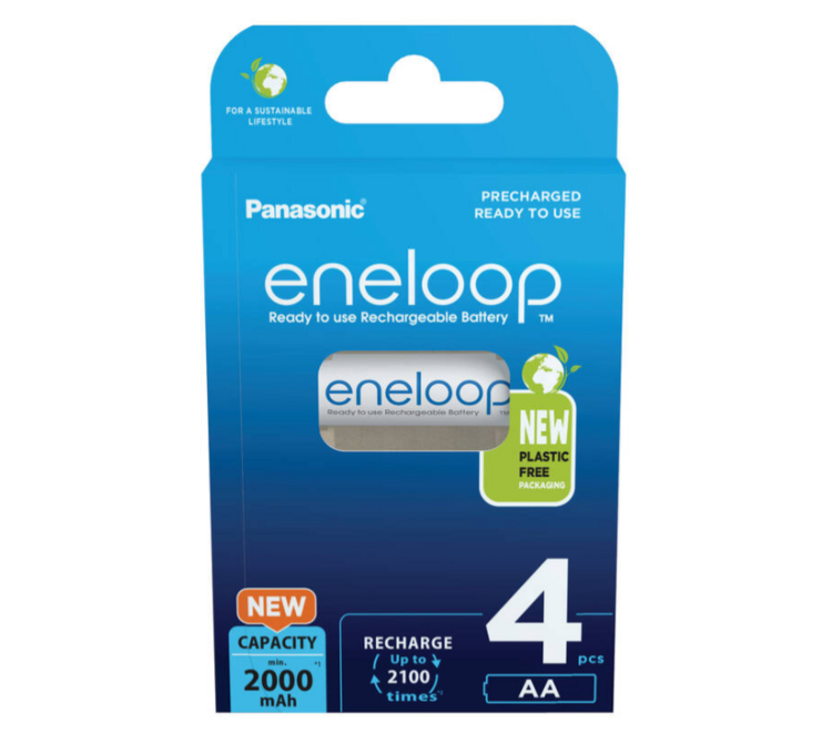 Panasonic Eneloop AA 2000mAh (4ks) ecco