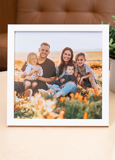 Falc QUADRO - fotorámeček - Bílá, 15x15, 20x20