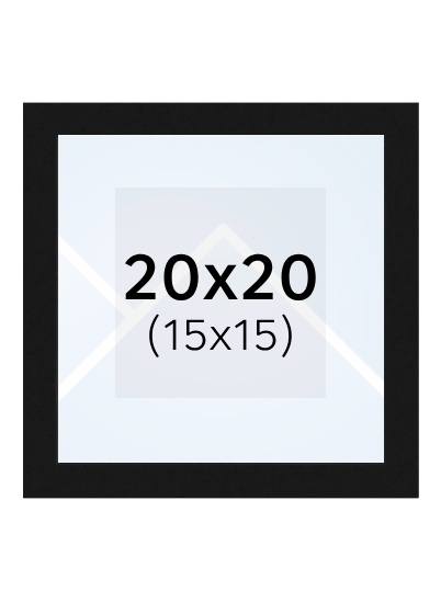 Falc QUADRO - fotorámeček - Černá, 15x15, 20x20