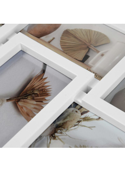 Falc MULTIRÁM - pro 12 fotografií - Bílá, 10x15 x12