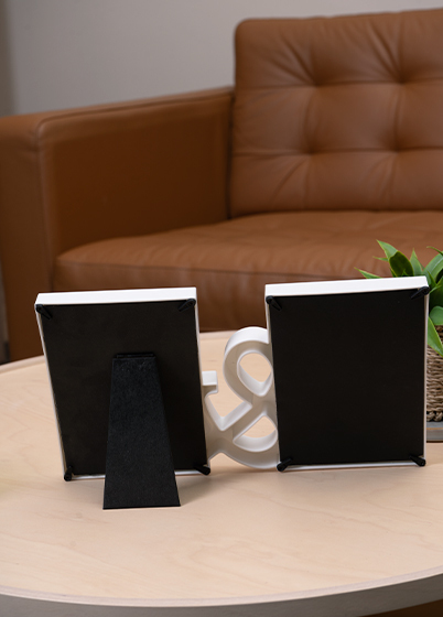 Falc MULTIRÁM - pro 2 fotografie - Bílá, 10x15 x2