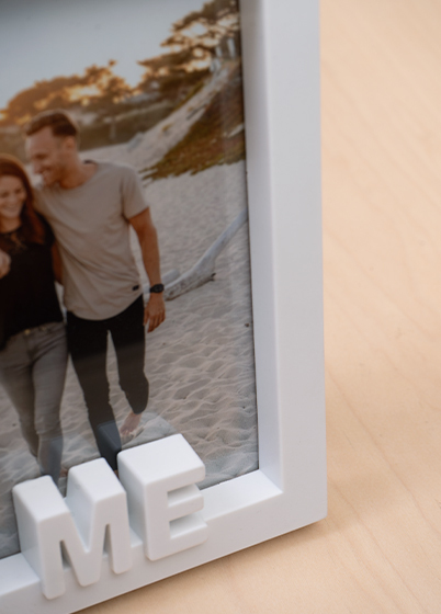 Falc MULTIRÁM - pro 2 fotografie - Bílá, 10x15 x2