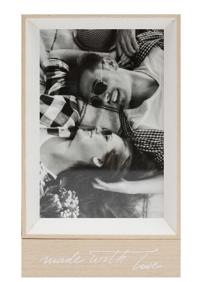 Falc MADE WITH LOVE – fotorámeček - Přírodní, 10x15