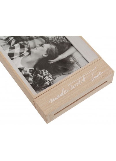 Falc MADE WITH LOVE – fotorámeček - Přírodní, 10x15