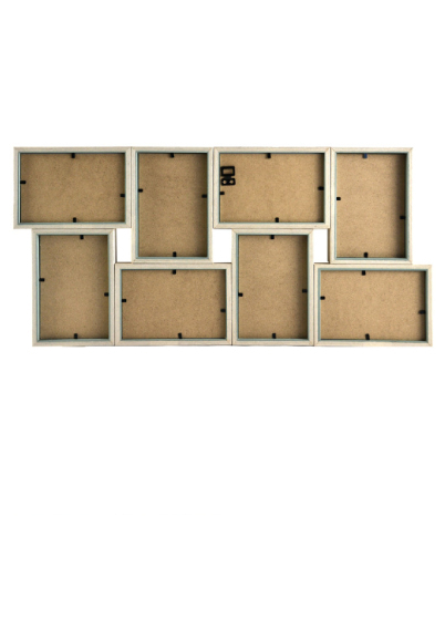 Falc MULTIRÁM - pro 8 fotografií  - Přírodní, 10x15 x8