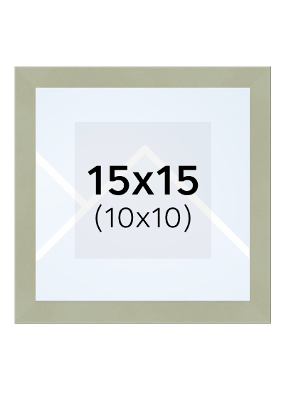 Falc QUADRO - fotorámeček - Zelená, 10x10, 15x15