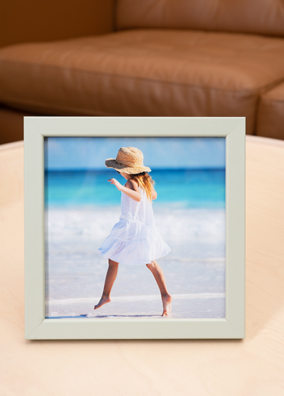 Falc QUADRO - fotorámeček - Zelená, 10x10, 15x15