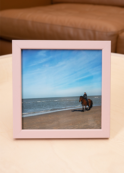 Falc QUADRO - fotorámeček - Růžová, 10x10, 15x15