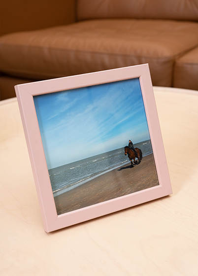 Falc QUADRO - fotorámeček - Růžová, 10x10, 15x15