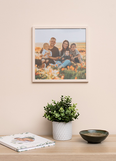 Falc QUADRO - fotorámeček - Bílá, 20x20, 30x30