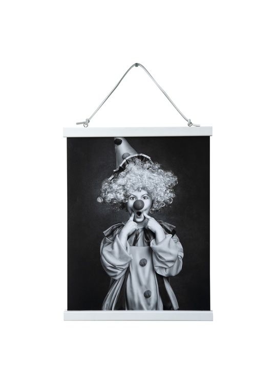 Rám na plakát, magnet, bílý, 21 cm