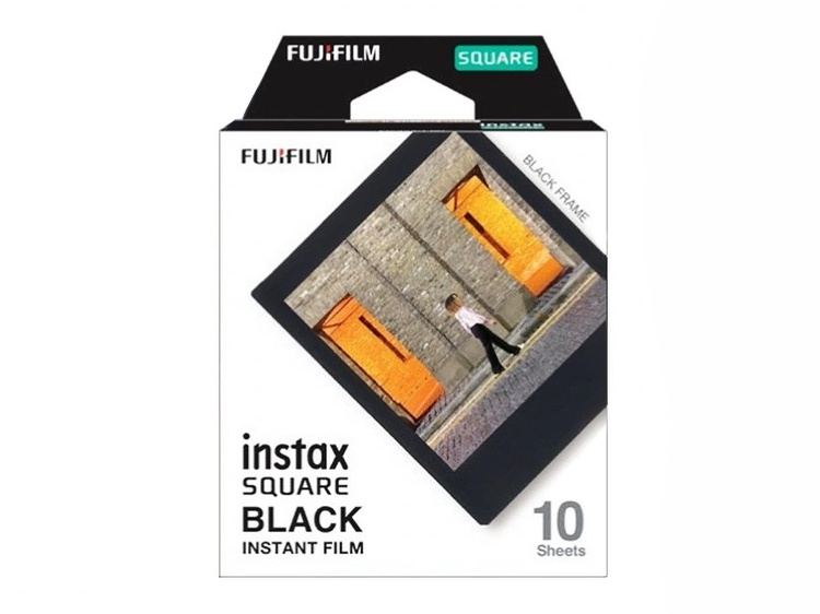 Fujifilm Instax SQUARE Black Frame Instant Film (10ks)