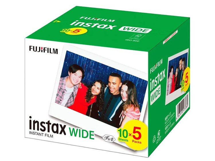 Fujifilm instax™ WIDE film 5-pack (50 ks)