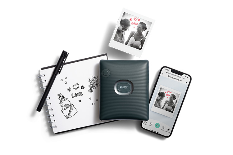 Fujifilm instax SQUARE Link™ - Midnight Green