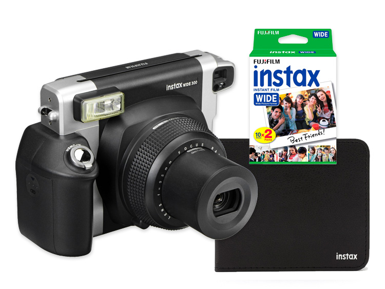 Fujifilm INSTAX WIDE 300 CAMERA EX D + album + balení filmů (20ks)