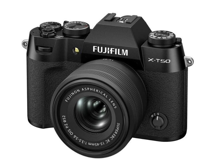Fujifilm X-T50 + XC 15-45mm OIS PZ, černý