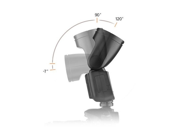 Godox V1-C (Canon) - blesk s kruhovou hlavou a Li-ion baterií