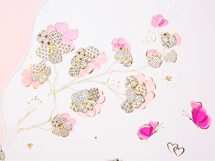 Fotoalbum Goldbuch CHERRY BLOSSOM, 60/30x31