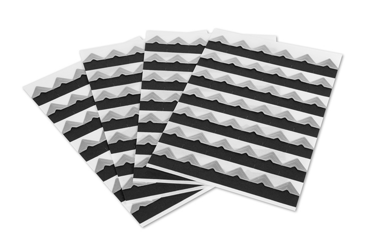 Goldbuch Crea PHOTO corners - stříbrné fotorůžky (252 ks)