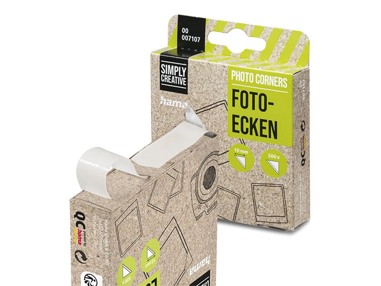 Hama fotorůžky - transparentní, samolepící (500ks)