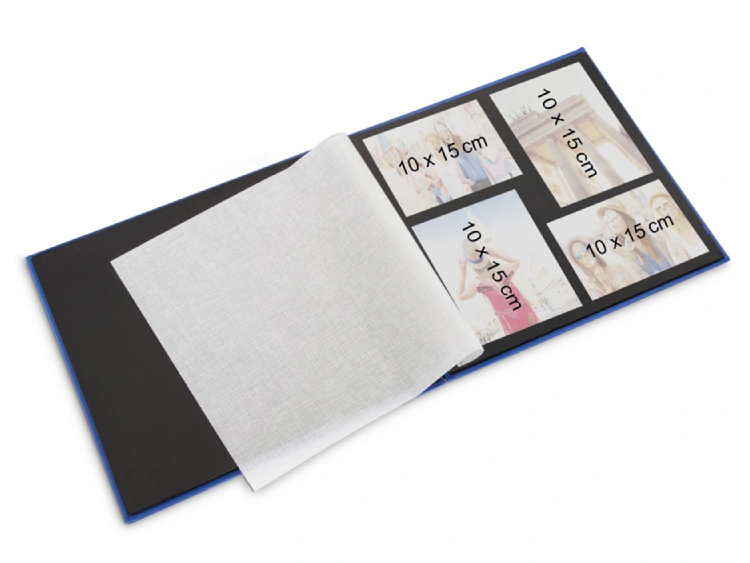 Fotoalbum Hama FINE ART, 50/36x32 - kroužková vazba, lila