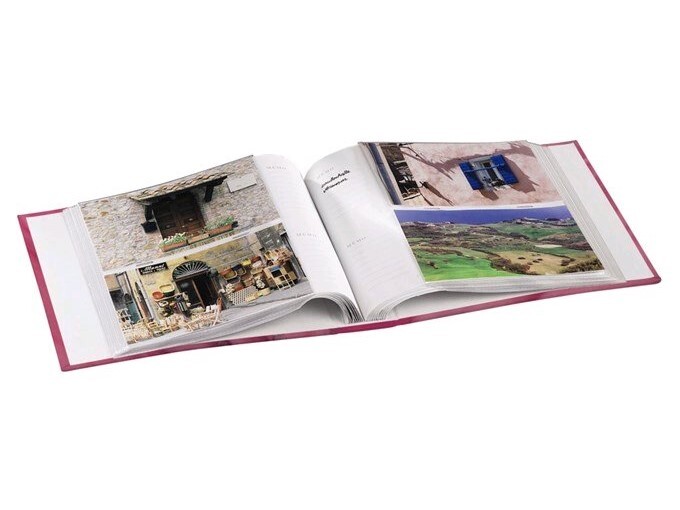 Hama album memo SINGO 10x15/200, růžové, popisové pole