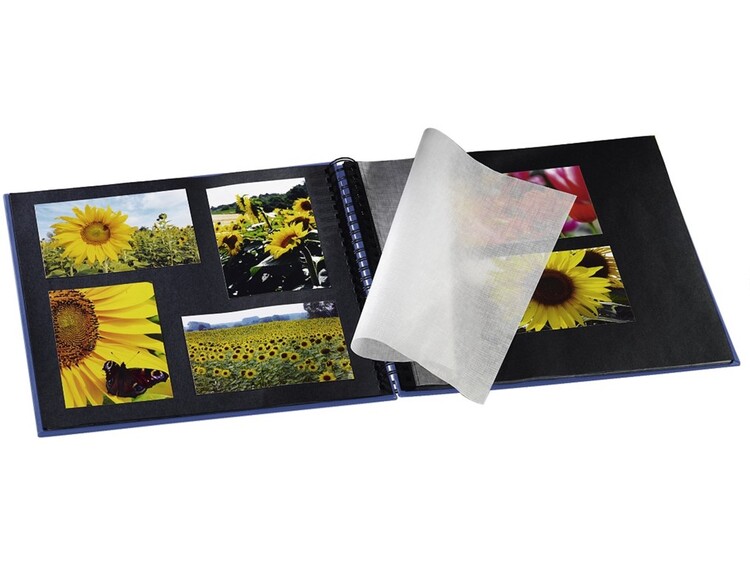 Hama FINE ART, 50/36x32 -  kroužková vazba, modré