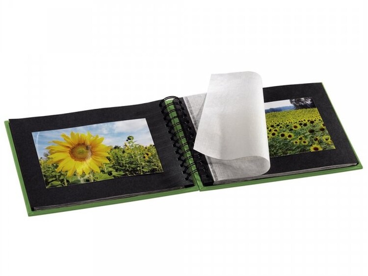 Hama FINE ART, 50/24x17 -  kroužková vazba, zelené