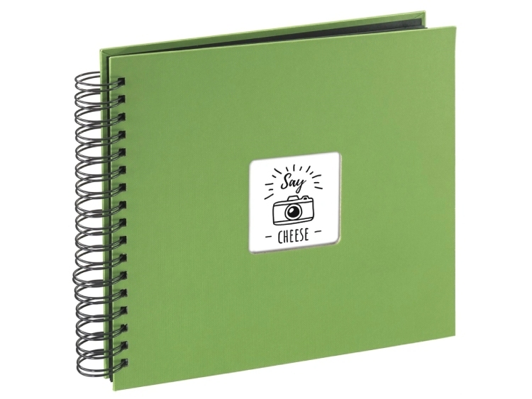 Fotoalbum Hama FINE ART, 50/28x24 -  kroužková vazba, zelené