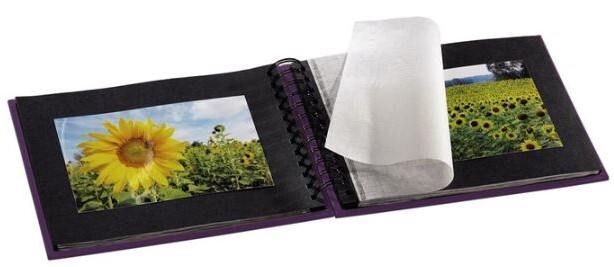 Hama FINE ART, 50/24x17 -  kroužková vazba, lila