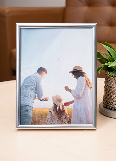 Hama MADRID - fotorámeček - Stříbrná, 10x15, 15x20