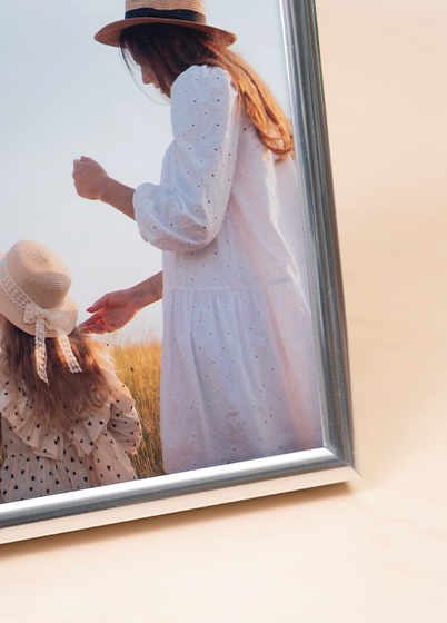 Hama MADRID - fotorámeček - Stříbrná, 10x15, 15x20