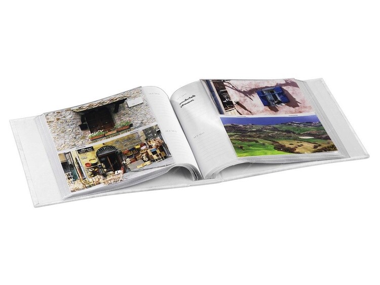 Hama album memo LA FLEUR 10x15/200, černá, popisové pole