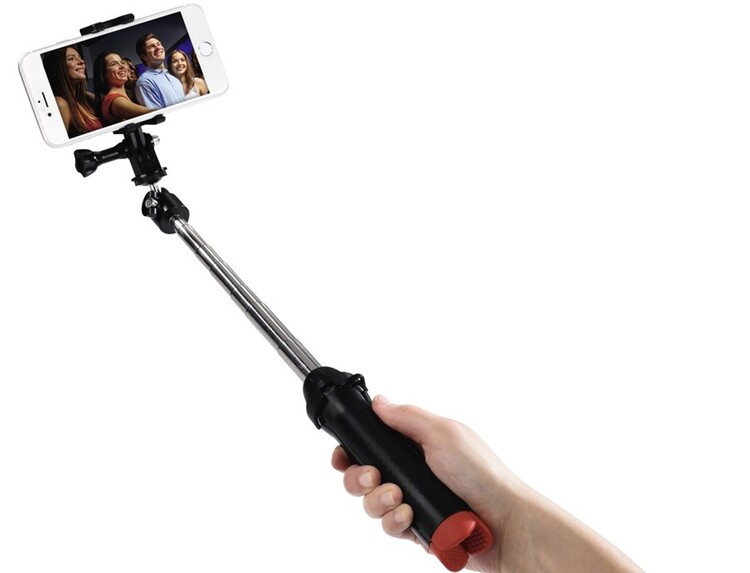 Hama Multi 4v1 - multifunkční stativ & selfie tyč (kompakty, smartphony, akční kamery)