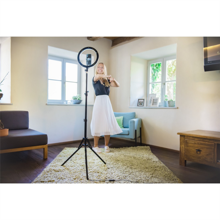 Hama SpotLight Steady 120, kruhové LED světlo 12