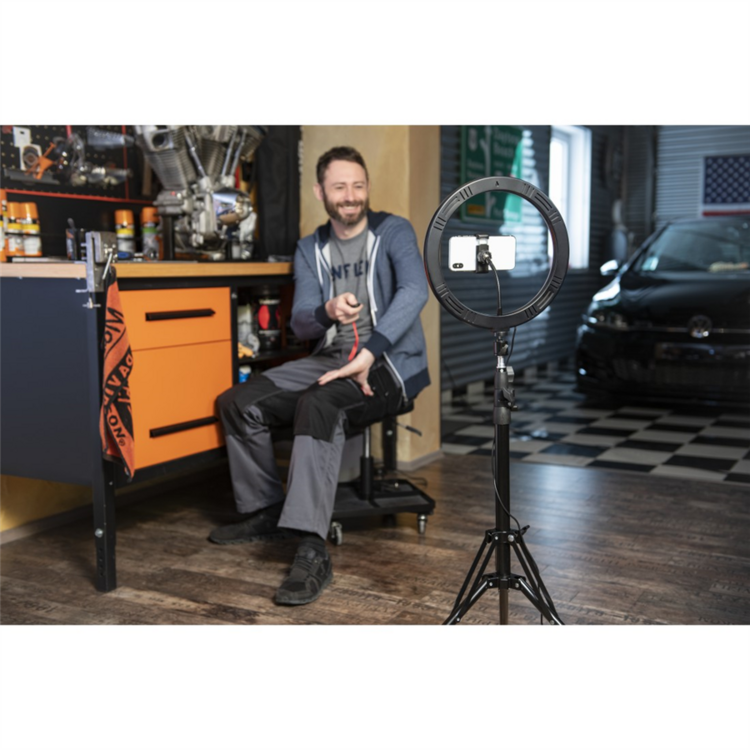 Hama SpotLight Steady 120, kruhové LED světlo 12