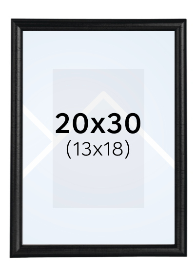 Hama PHOENIX - fotorámeček - Černá, 13x18, 20x30
