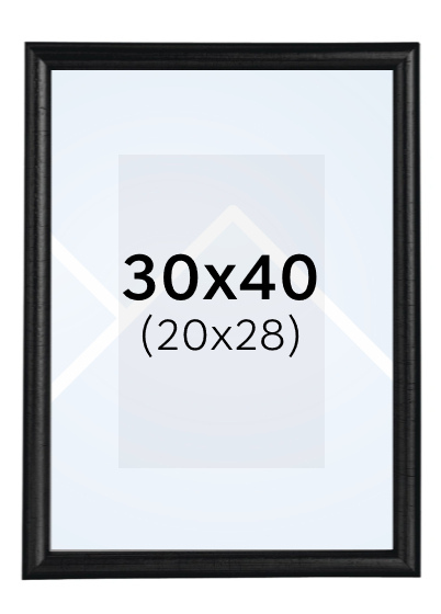 Hama PHOENIX - fotorámeček - Černá, 20x28, 30x40