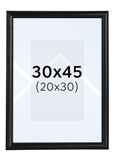 Hama PHOENIX - fotorámeček - Černá, 20x30, 30x45